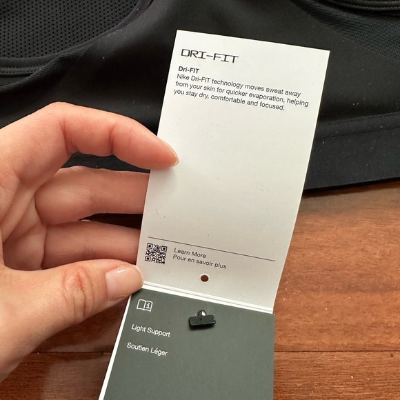 Nike Women's Dri-FIT Indy Light-Support Padded V-Neck Sports Bra medium - Picture 6 of 11